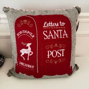 HOLIDAY | letters to santa pillow